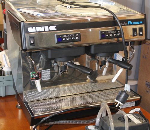 unic 2 group espresso machine