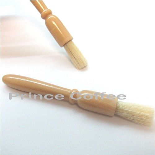 Coffee grinder cleaning brush beans grain pastry basting brush 18cm boar bristle for sale