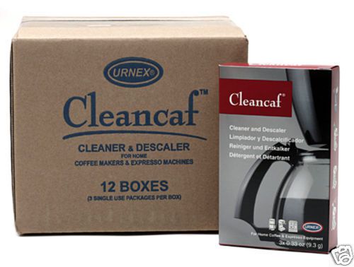 Urnex cleancaf espresso machine cleaner - case of 12 for sale