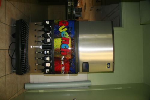 Manitowoc servend’s  sv-200/250   ice maker machine ice/soda dispenser for sale