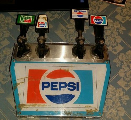 Pepsi Fountain Vintage Soda pop Dispenser gutted display collectable RARE