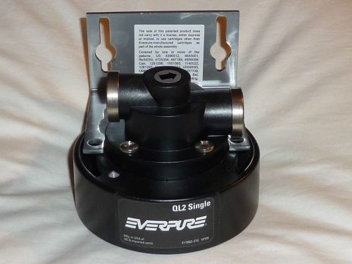 EVERPURE QL2 WATER FILTER HEAD ASSY WITH MOUNTING BRACKET