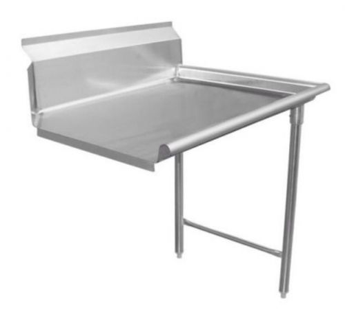 Stainless steel dish table clean side 48&#034; right 16 ga. nsf - new for sale