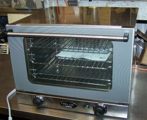 Cadco 1/4 pan countertop convection oven 120v; 1ph; model: ov-250 xa 006 for sale