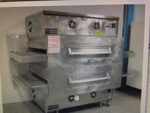 Middleby Marshall PS360  Extra Wide Body Double Pizza Conveyor Oven Gas 44&#034; Belt