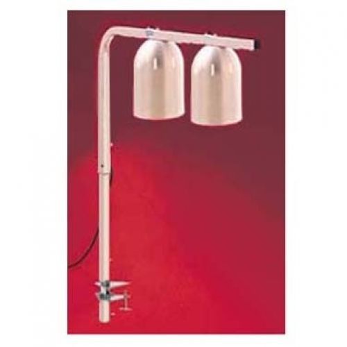 6004-2 2 Bulb 500 Watt Heat Lamp with Portable Clamp