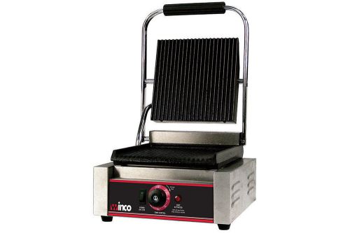 Winco (EPG-1) Panini Forte Italian Style Grill, Single Grill, Electric