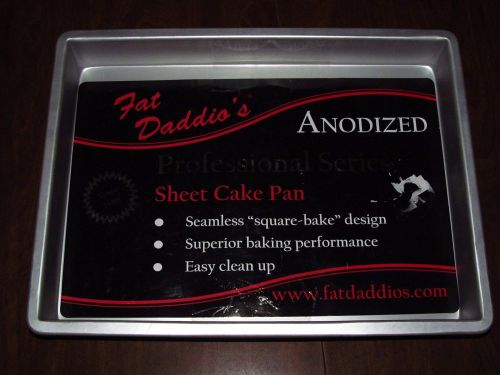 Fat daddio&#039;s sheet cake pan 11x15x2&#034; big heavy duty anodized professional series for sale