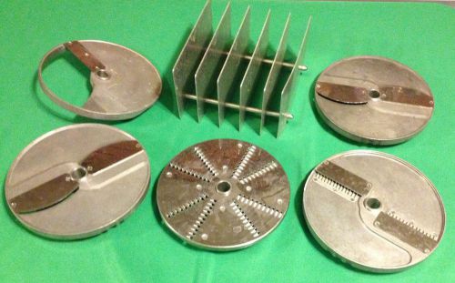 Hobart Commercial Food Slicer Cutter Processor Blades Discs LOT OF 5