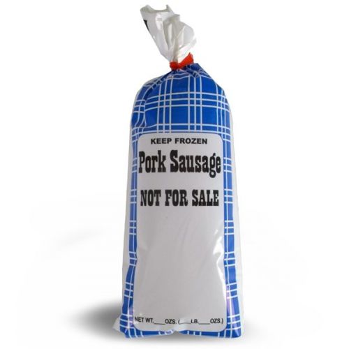 100 - 2# Pork Sausage Bags Ground Meat Chubs