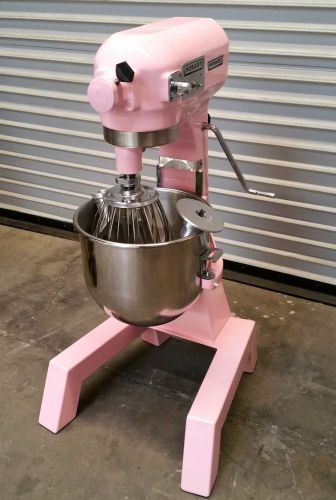 20 qt floor mixer new bowl attachments pink hobart a-200-f #2112 commercial nsf for sale