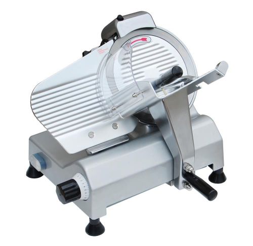 Commercial 10&#034; blade electric meat slicer 240w 530rpm deli food cheese slicer for sale