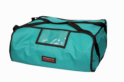 Pizza delivery bag (holds up to three 12&#034;or three 14&#034;pizzas) green(one day sale) for sale