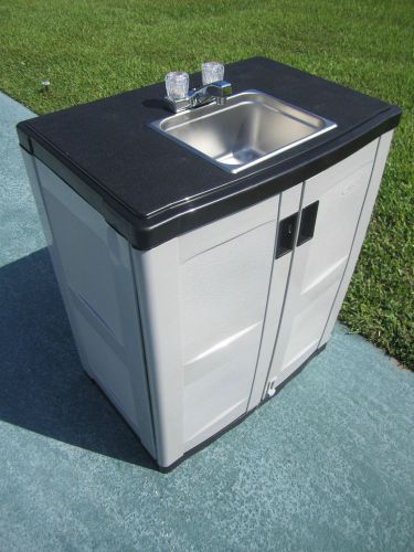 SELF-CONTAINED PORTABLE HAND WASH SINK~ HOT WATER!!!!