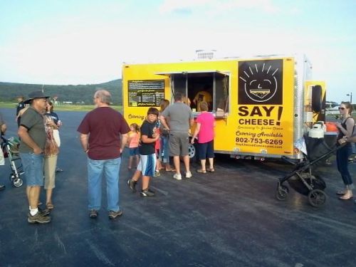 2013 yellow 8.5 x16 custom food concession trailer euc w extras loaded turn key for sale