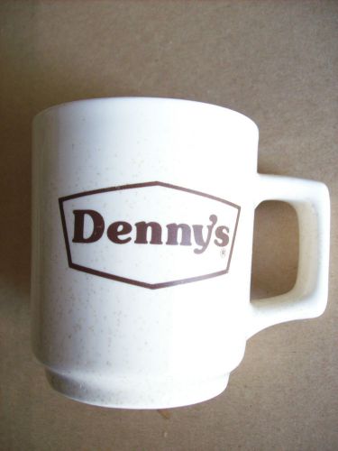 Vintage Denny&#039;s Coffee Mug - brown speckles