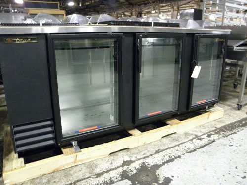 New true tbb-4g-ld 90&#034; three door refrigerated back bar bottle  display for sale