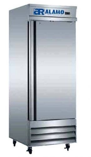 Alamo 23cf commercial 1 door stainless steel reach-in freezer new w/5yr warranty for sale