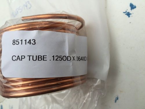 True manufacturing capillary tube .125od x .064id x 10    851134 for sale