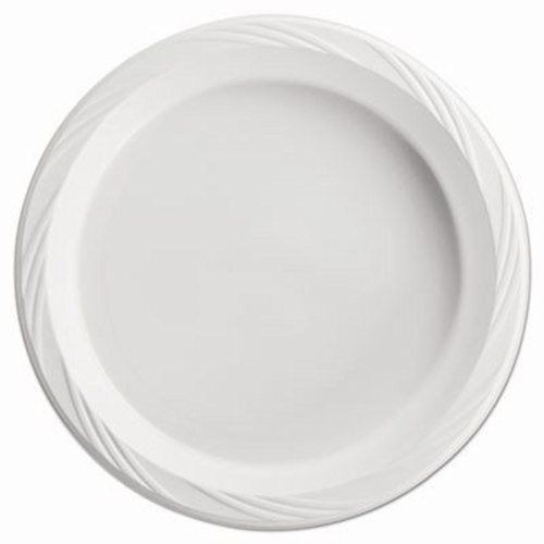 Chinet 10-1/4&#034;Light Weight Plastic Plates, 500 Plates (HUH 82210)