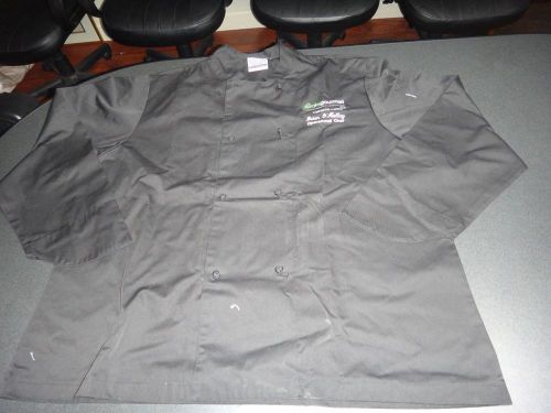 Chef&#039;s jacket, cook coat, with gategourmet  logo, sz 4xl   newchef uniform for sale