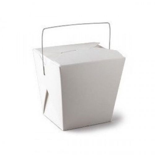 10x, 32oz Chinese Take Out / To Go Boxes, Microwavable, Gift Boxes, White
