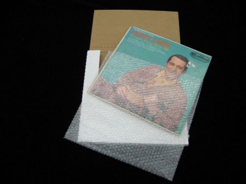 50 - 13&#034; x 13&#034; Clear Bubble Pouches - Great For LP Records - SHIPS FREE!