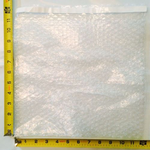 25 12x11.5 self-sealing bubble out bags / bubble wrap pouches - 12&#034; x 11 1/2&#034; for sale