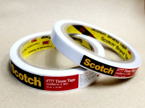 3M SCOTCH 10 Yards Double Face Coated 2 Sided Tape wall Poster Sticker
