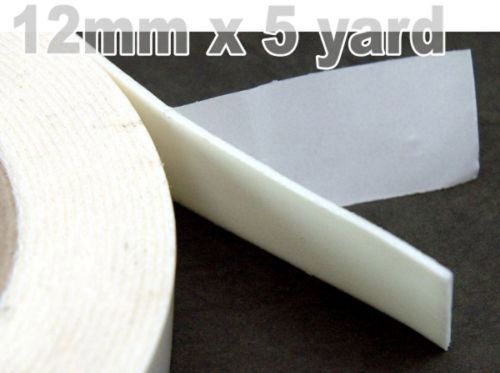 2*12mmx5mx2.5mm White Foam Tape Double Sided Paste Poster Board Packing #BZ7 JY