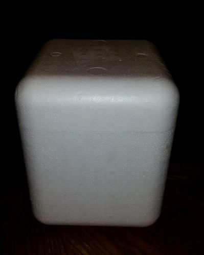 Styrofoam Insulated Cooler Shipping Container approximate 12&#034;x 10.5&#034; x 10&#034;