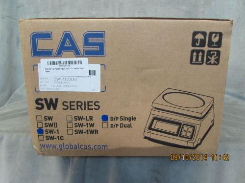 CAS SW-1 Digital Scales 20Kg LCD Display Battery operated