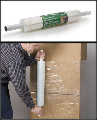 Stretch wrap is made from heavy 80 gauge plastic film that sticks only to itself