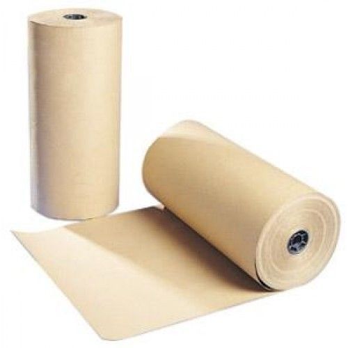 36&#034; 40 lbs 900 Ft Brown Kraft Paper Roll Shipping Wrapping Cushioning Void Fill