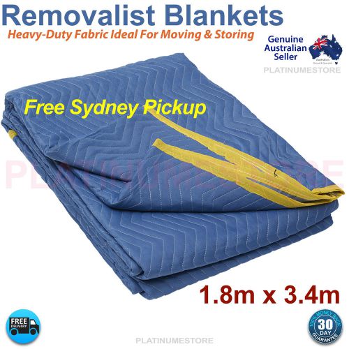 Heavy duty moving blanket cover storage removal quilted removalist pad for sale