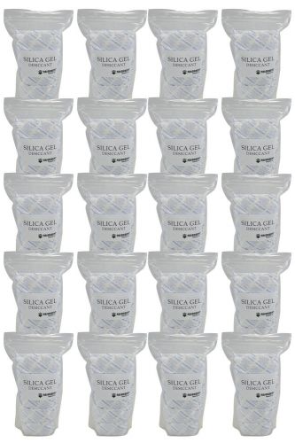 100 gram x 200pk silica gel desiccant moisture absorber fda compliant food grade for sale