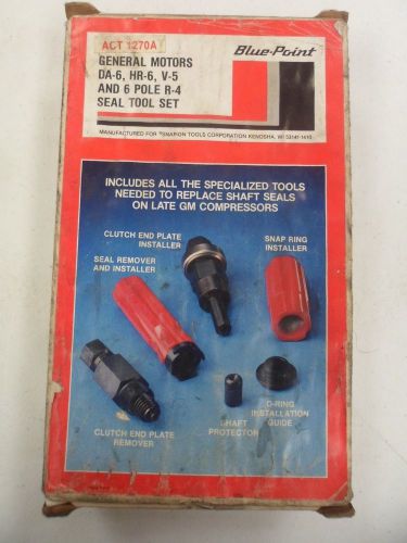 Blue-Point General Motors GM DA-6 HR-6 V-5 and 6 Pole R-4 Seal Tool Set ACT1270A