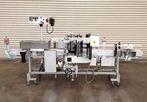 Accraply front, back and wrap pressure sensitive bottle labeler labeling machine for sale