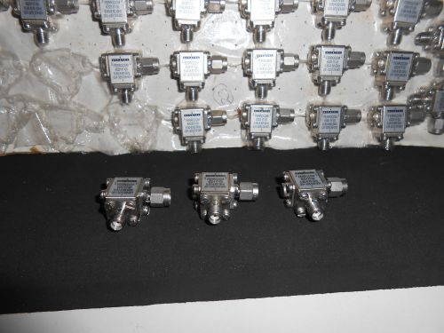 Lot of 3 Alcatel Lucent Ferrocom Circulators 60D117-06  6.80-8.62 Ghz