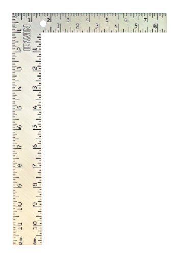 NEW IRWIN Tools Carpenter Square  Steel  8-Inch by 12-Inch (1794462)