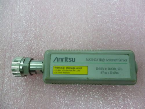 Anritsu MA2442A High Accuracy Sensor 10MHz to 18GHz, Tested ** FREE Shipment**