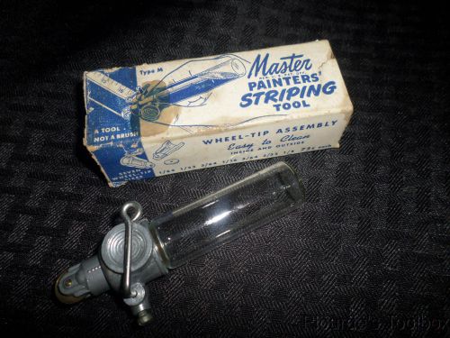 Used wendell 1/16&#034; type m wheel master painters&#039; striping tool,  no. 4-m for sale