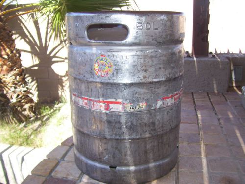 50L  STAINLESS STEEL EMPTY BEER KEG, HOME BREW ,BBQ