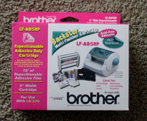 Brother LF-A05RP Repositionable Adhesive Only Cartridge NIB