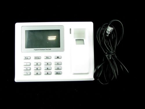 Angel model tc400 biometric 2000 fingerprint employee attendance time clock for sale