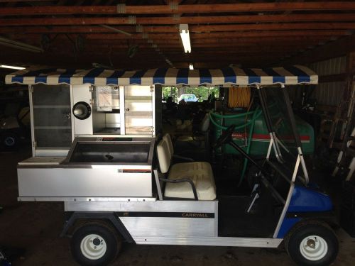 2004 Club Car Carryall 74 hrs. Custom  Beverage Vending Golf Cart Cafe Express