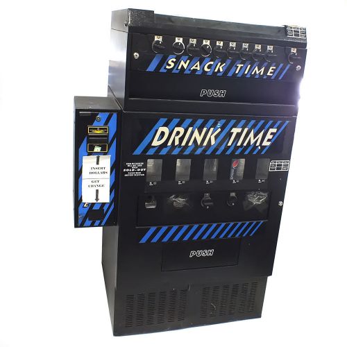 Refrigerated drink vending machines