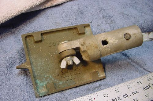 Concrete tools.  brass  kraft # cc 305.  pole adapter .marshalltown. 3 4821 for sale