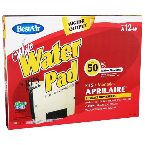 BestAir A12-w Water Pad (dual pack) for AprilAire Humidifiers
