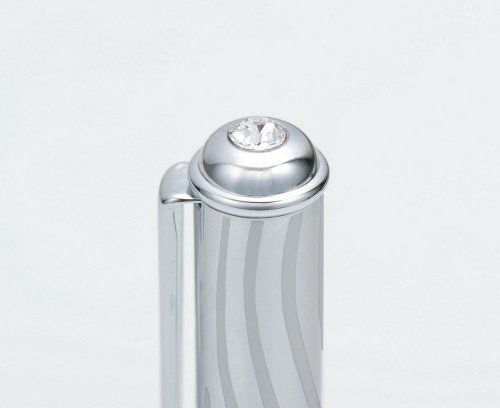Ohto - Poche Pocket Fountain Pen FF-15P-Z/ Silver Zebra/ Fine Nib